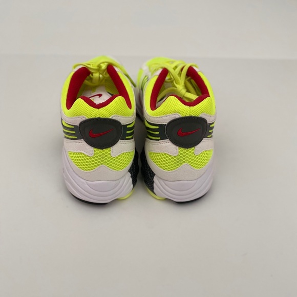 Nike Air Ghost Racer-White/Atom Red-Neon Yellow - Picture 9 of 9